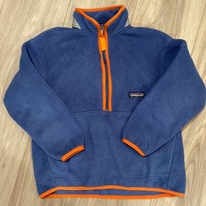 Patagonia Synchilla fleece pullover, kids size 8